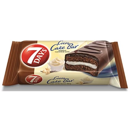 7DAYS CAKE BAR VANILIE 32G (16B)
