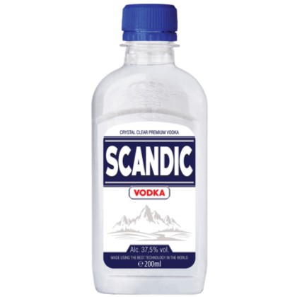 VODKA SCANDIC 37.5% 0.2L SGR