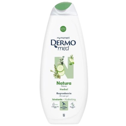 DERMOMED GEL DE DUS 650ML HERBAL*12