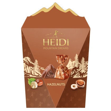 HEIDI MOUNTAIN DREAMS MILK&HAZELNUTS 100G