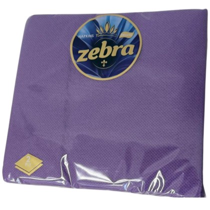 SERVETELE MASA DELUXE PURPEL 33*33 2/STR