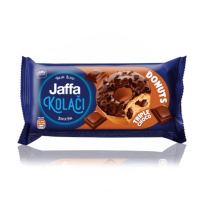 JAFFA BAKERY DONUTS TRIPLE CHOCO 58gr 28/BAX