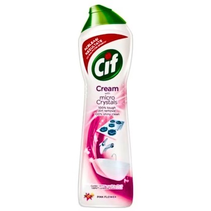 CIF CREMA CURAT 500ML PINK FLOWER*16