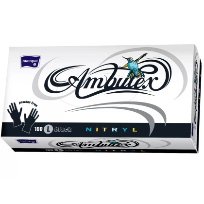 MANUSI AMBULEX NITRIL NEPUDRATE S*100