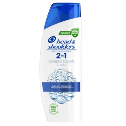 H&S SAMPON PAR 330ML CLASSIC CLEAN *6