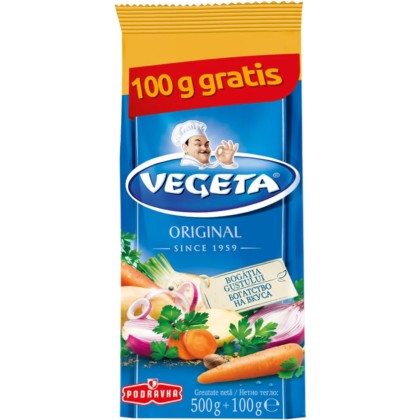 VEGETA 500G+100G 10 BUC/CUT
