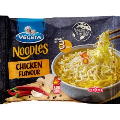 VEGETA NOODLES GAINA 75G 40 BUC/CUT