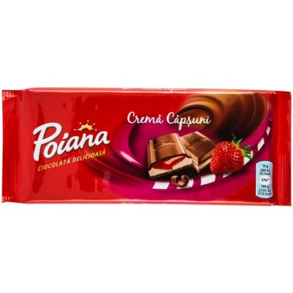 POIANA CR LAPTE CAPSUNI JELEU 90G(25B)