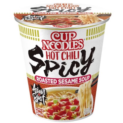SUPA INSTANT NOODLES PICANTA NISSIN 8X66G