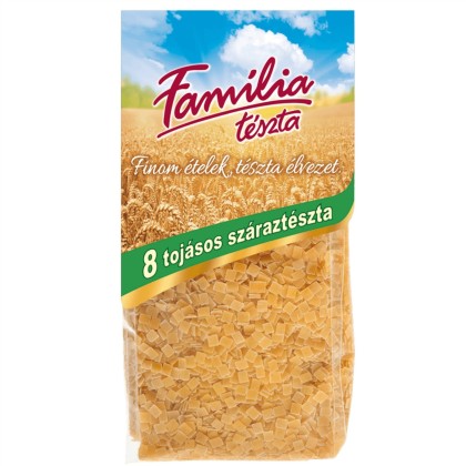 PASTE FAMILIA PATRATELE MICI 8 OUA 200gr 40/BAX