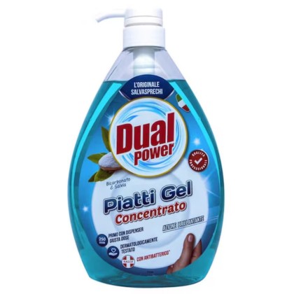DUAL POWER DETERGENT VASE 1L POMPITA BICARBONATO *6