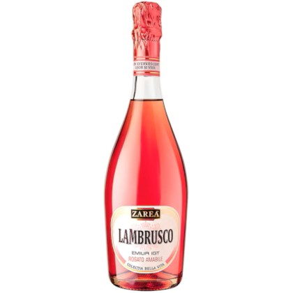 ZAREA LAMBRUSCO PETIANT ROSE DD 0.75L 6/BAX SGR*