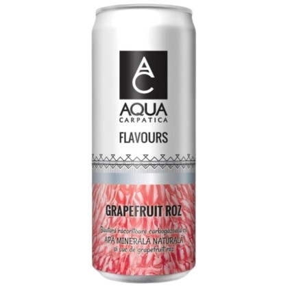 0.33L AQUA CARPATICA GREF ROZ (4X6MPK)CAN SGR