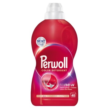 PERWOL DETERGENT LICHID 2L 40SP RENEW COLOR*8