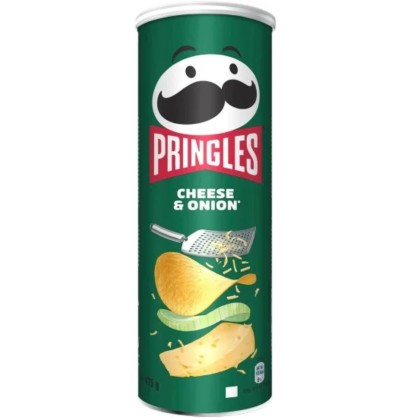 PRINGLES 165GR CHEESE&ONION*19