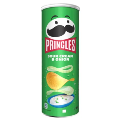 PRINGLES 165GR CHEESE&ONION*19