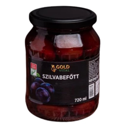HUNGAREAT PRUNE INTREGI 720ML(8BUC/BAX)
