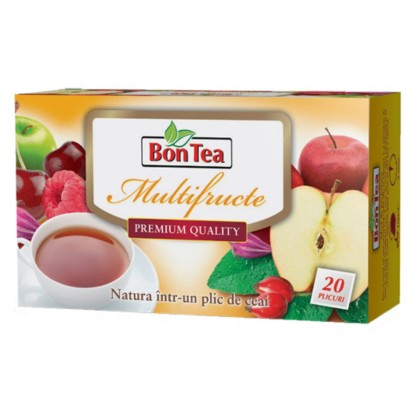 BONTEA CEAI MULTIFRUCTE 20 PLICURI x 2gr