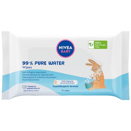 NIVEA BABY SERVETELE PURE WATER 57B80566*20