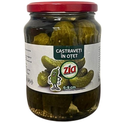 CASTRAVETI IN OTET ZIA 720ML(6-9CM)(8BUC/BAX)