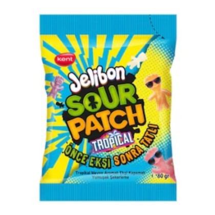 KENT JELIBON SOUR PATCH TROPICAL 80G