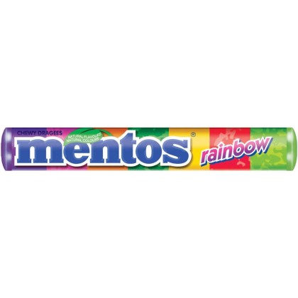 MENTOS RAINBOW DRAJEURI GUMATE 20*37.5G