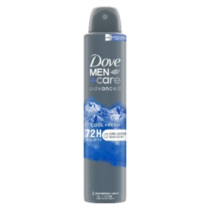 DOVE DEO 200ML MEN ADVANCED CARE COOL FRESH*6