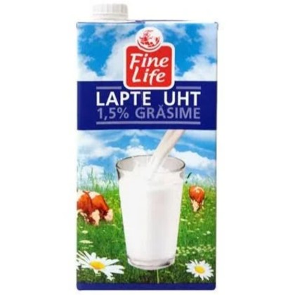 FINE LIFE LAPTE UHT 1L 1.5%