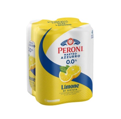 PERONI NON ALC. LEMON 500ML DOZA 4 PACK SGR*