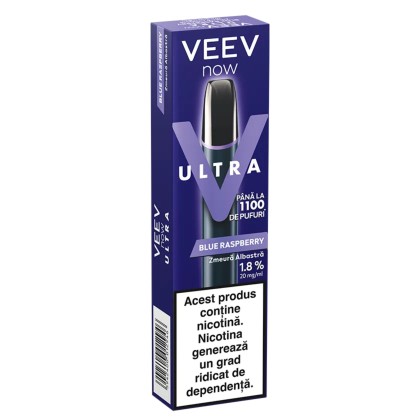 VEEV NOW ULTRA BLUE RASPBERRY 1.8% 2ML