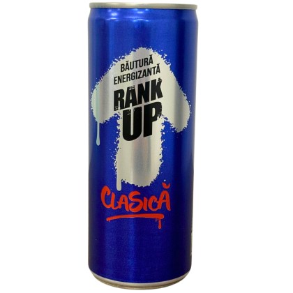 RANK UP  BAUTURA ENERGIZANTA CLASICA 250ML