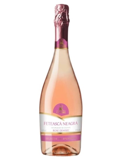 COTNARI SP.FET,NEAGRA ROZE DS 0.75L 6/BAX SGR*