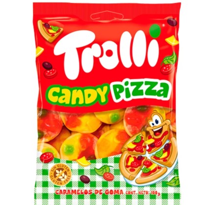 TROLLI S JELEU PIZZA MINI 100G (12B)