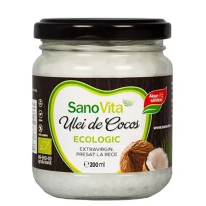 SNV ECO ULEI DE COCOS EXTRAVIRGIN 200ml 12/BAX