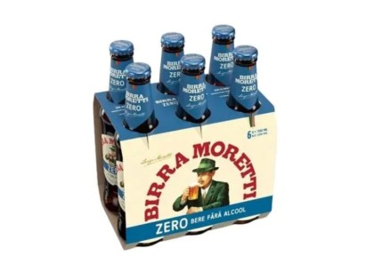 BIRRA MORETTI ZERO ST.0,33 6PACK 5+1 SGR*