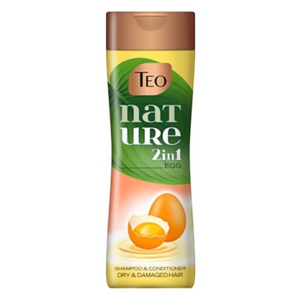 TEO SAMPON PAR 350ML 2IN1 EGG*12