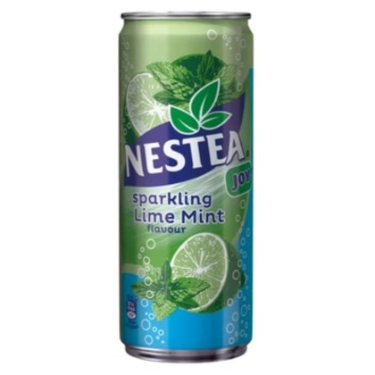NESTEA JOY SPARKLING LIME-MENTA 330ml CAN 12/BAX SGR*