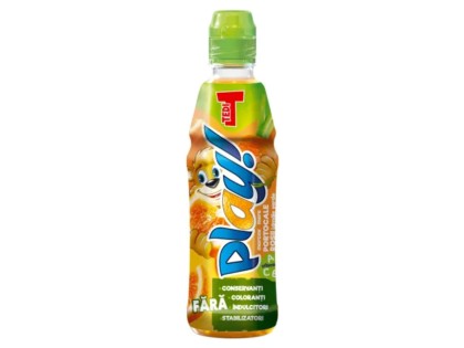 TEDI PLAY MORCOV+PORT.ROSII+LAM.VERDE+MERE 0,4L 12/BAX SGR*