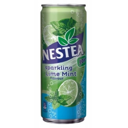 NESTEA JOY SPARKLING LIME-MENTA 330ml CAN 12/BAX SGR* BUCATA