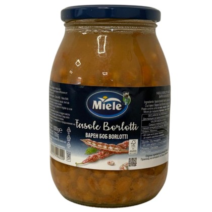 FASOLE BORLOTTI 1000G (PESTRITA) (6BUC)