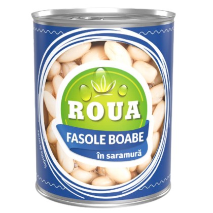 ROUA FASOLE BOABE IN SARAMURA 400gr 6/BAX