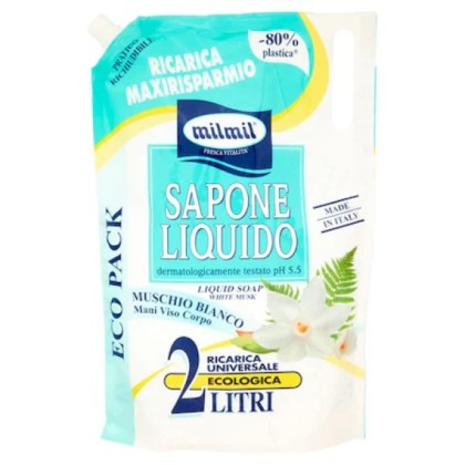 MILMIL SAPUN LICHID REZERVA 2L MUSCHIO BIANCO *8