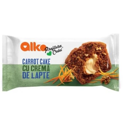 ALKA PRAJITURA CASEI MORCOV,NUCA SI CREMA DE LAPTE 55G