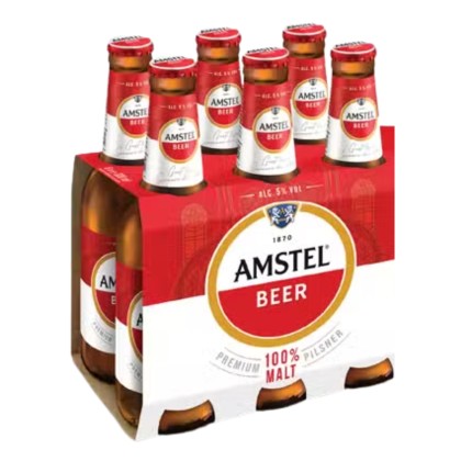 AMSTEL ST 0.33L 6 PACK SGR*