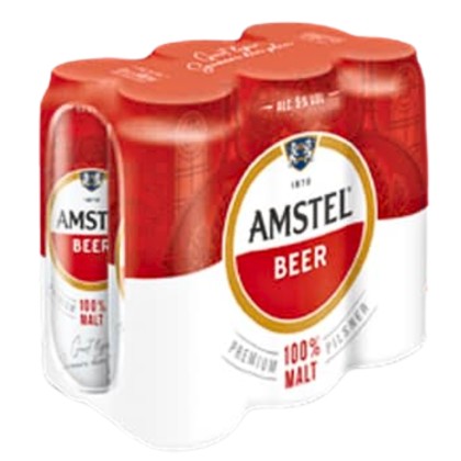 AMSTEL DOZA 0,5L 6PACK SGR*
