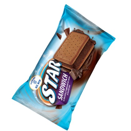 SANDWICH STAR CACAO 90G