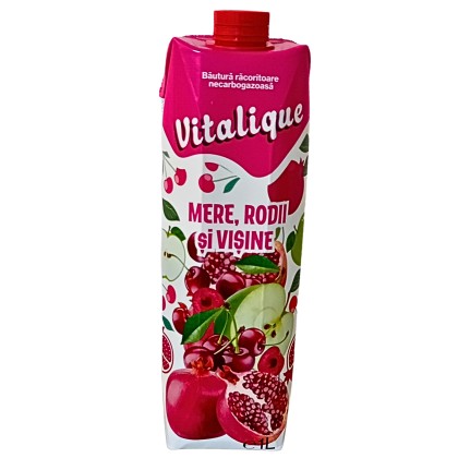 VITALIQUE SUC DE RODII SI VISINE SI MERE 1L 12/BAX