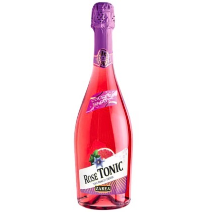 ZAREA COCKTAIL ROSE&TONIC 0.75L 6/BAX SGR*