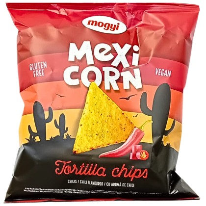 TORTILLAS PORUMB AROMA CHILI 90G (25B)