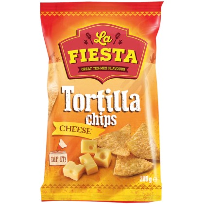 LA FIESTA CHIPSURI TORTILLA BRANZA 200G